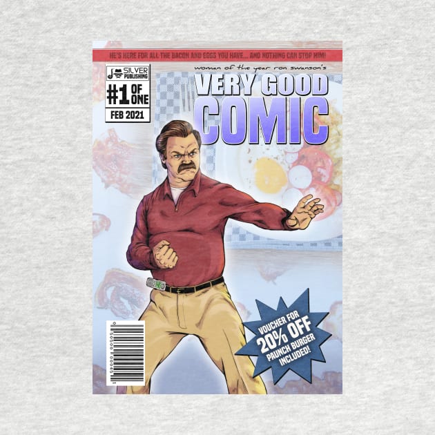 Ron Swanson's Very Good Comic by Sherb_Art